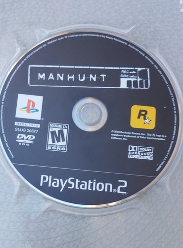 Manhunt playstation ps2 - playstation,