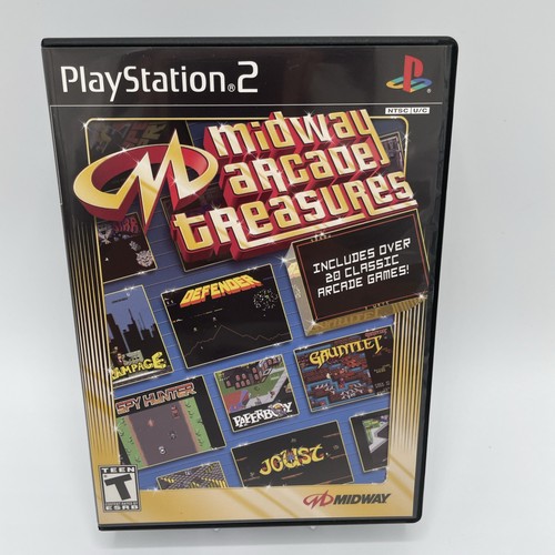Midway arcade treasures ps2 - arcade,