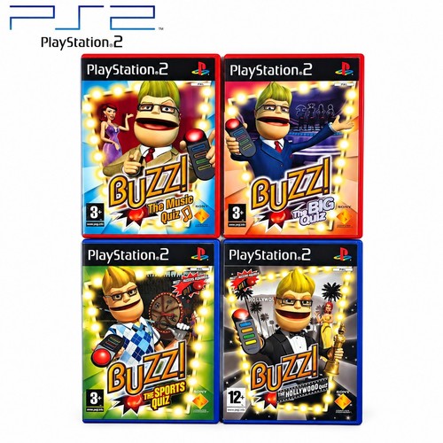 Buzz pacchetto giochi ps2 - buzz!,