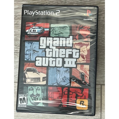 Grand theft auto iii - gta, ps2