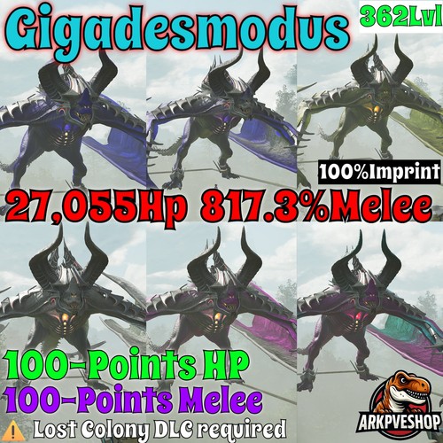 Gigadesmodus lvl 362 asa pve - gigadesmodus,